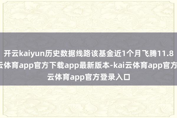 开云kaiyun历史数据线路该基金近1个月飞腾11.88%-kai云体育app官方下载app最新版本-kai云体育app官方登录入口